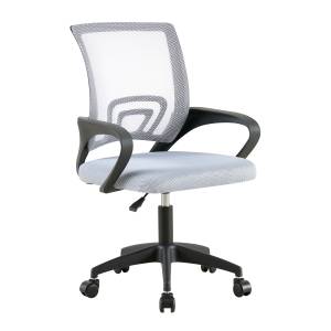 Кресло компьютерное Stool Group TopChairs Simple SN OUE-2501 grey серый