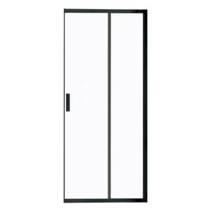 Душевая дверь Vincea Garda VHC-1G100CGB черный, стекло тонированное