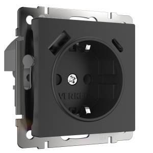 Розетка с заземлением Werkel W1171708