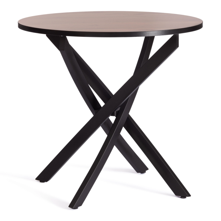 Стол Tetchair Manzana 20619 дуб вотан/чёрный 80x75x80