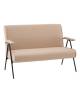 Диван Stool Group Эндино vd-dv-endyno-f3 бежевый, рогожка