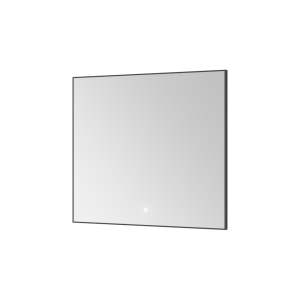 Зеркало Armadi Art 543-080-GM с подсветкой, сенсором и антизапотеванием, 80x70 см, Gun Metal