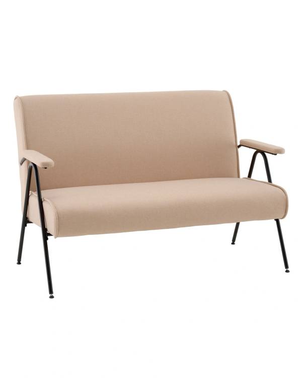 Диван Stool Group Эндино vd-dv-endyno-f3 бежевый, рогожка