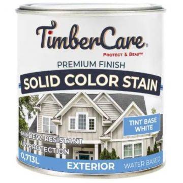 Покрытие суперстойкое кроющее TimberCare Solid Color Stain Белый/White base 0.713 л
