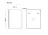 Зеркало Grossman AVRORA 600x800x45 LED с сенсорным выключателем фото 4