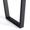 Стол Tetchair Costa 20624 гранит тёмный/чёрный 80x75x120 фото 7