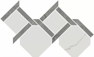 Декор Kerama Marazzi Риальто ID167 3 наборный лаппатированный 48x29.5x0.9