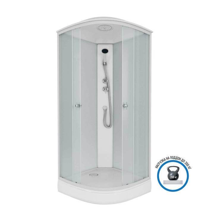 Душевая кабина Niagara Promo P100/13/MT 3 места, 100х100х215