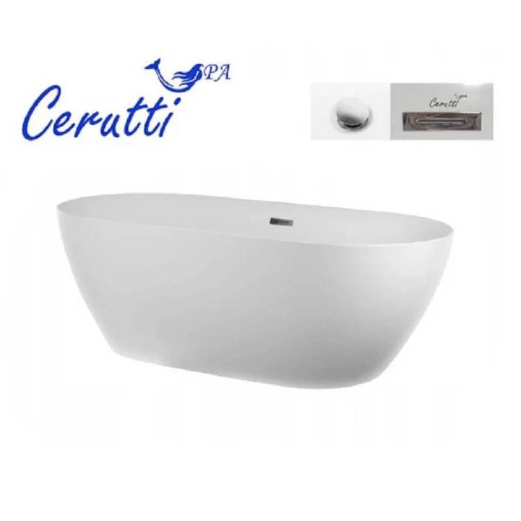 Акриловая ванна Cerutti Spa D'Iseo CT7390 1700x750x560