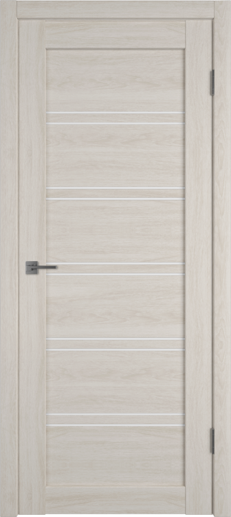 Межкомнатная дверь Остекленная Владимирская Фабрика Дверей Atum Pro 28 Полотно Oak, Стекло cloud 2000х800