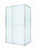 Душевой уголок Cezares LUX-AH-FS-11-120/80-C-CR профиль хром, стекло прозрачное, 120x80x195