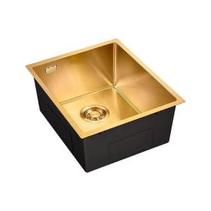 Кухонная мойка EMAR PVD EMB-130 PVD Nano Golden, 42x38