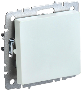 Выключатель 1-клавишный IEK Brite BR-V14-0-10-K36 жемчуг