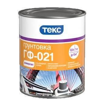 ТЕКС УНИВЕРСАЛ ГФ 021 грунтовка антикоррозионная, алкидная, серый (2,5кг)