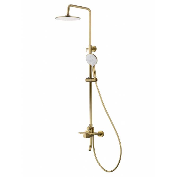 Душевая стойка Wonzon & Woghand WW-N3S962-BG золотая