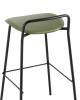 Стул барный Stool Group Mantis 9083T army green экокожа, зеленый фото 6
