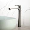 Смеситель для раковины Aquatek Альфа AQ1904BGM высокий, оружейная сталь фото 5