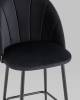 Стул полубарный Stool Group Логан SN LV-121-H75-01P-01 черный фото 8