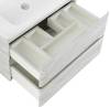 Тумба под раковину Belbagno Albano-Cer ALBANO-CER-800-2C-SO-RVB 77x44x50 Rovere Vintage Bianco подвесная с двумя выкатными ящиками фото 6