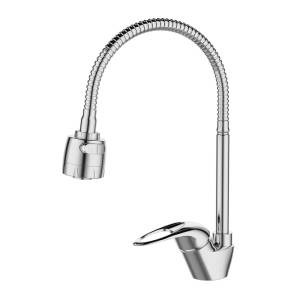 Смеситель для кухни Milardo Meal M05SB2FM05 с гибким изливом, хром