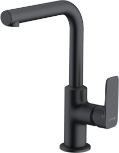 Смеситель для раковины Kludi Pure&Style 400243975 черный матовый