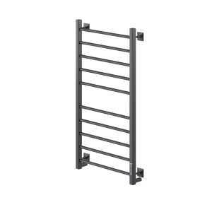 Полотенцесушитель электрический Ника Step-3 100/50, черный матовый
