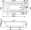 Акриловая ванна Vagnerplast Kasandra 160x70 ультра белый фото 7