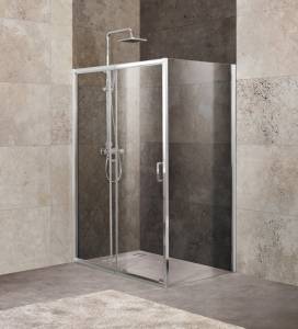 Душевой уголок BelBagno Unique AH-1-110/125-80-C-Cr