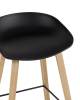 Набор из 2 барных стульев Stool Group Libra 8319 BLACK X2 черный фото 7