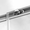 Душевой уголок Vincea Slim-U VSR-2SU9012CLB профиль матовый черный 120x90 фото 7