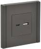 Розетка USB type A+C IEK Forte&Piano FP-U22-D31-K03 серый