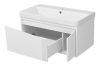 Тумба с раковиной Brevita Каскад УТ000025617 белая, 90 см фото 4