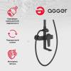 Душевая стойка Agger Brilliant A0393344 черный фото 5