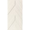 Керамическая плитка Marca Corona 4D D730 Chevron White Matt 40x80