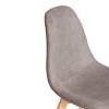 Стул Tetchair Cindy Soft (mod. C1021F1-1) 21238 Серый LY1701-26/натуральный 55x48x83 фото 8