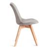 Стул Tetchair Tulip Soft (mod. 053V) 21125 Светло-серый (HLR 39)/натуральный 4шт. фото 2
