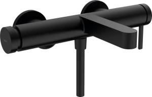 Смеситель для ванны с душем Hansgrohe Finoris 76420670 матовый черный