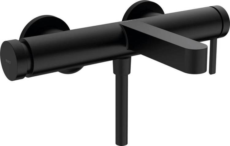 Смеситель для ванны с душем Hansgrohe Finoris 76420670 матовый черный