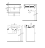 Раковина Isvea SistemaZ Frame 10SF50060SV белая, 60x42 фото 3