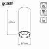 Потолочный светодиодный светильник Gauss HD029 фото 2