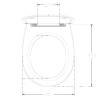Крышка-сиденье Isvea Sentimenti Neo 40D80543I-S с микролифтом, бордовый матовый фото 4