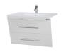 Тумба с раковиной Bellezza Берта 75 2 ящ. Белый
