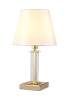 Настольная лампа Crystal Lux Nicolas LG1 GOLD/WHITE фото 2
