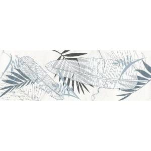 Декор Керамин Спарк 1Д Белый 30x90