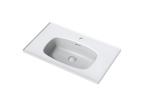 Раковина Arrow AP31008F белая глянцевая, 80x48