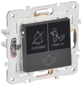 Кнопка звонка IEK Skandy SK-V14-2-10-K53 графит