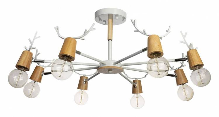 Подвесная люстра Loft IT SVEN 10024/8 White