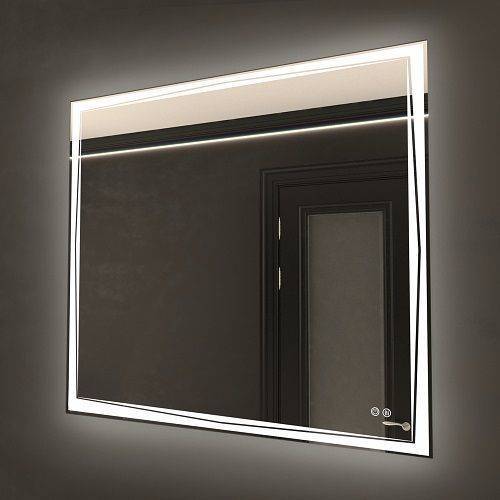 Зеркало с подсветкой и подогревом Art&Max Firenze 900x800" AM-Fir-900-800-DS-F-H