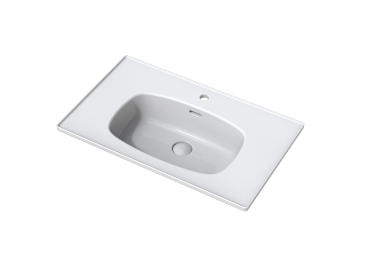 Раковина Arrow AP31008F белая глянцевая, 80x48