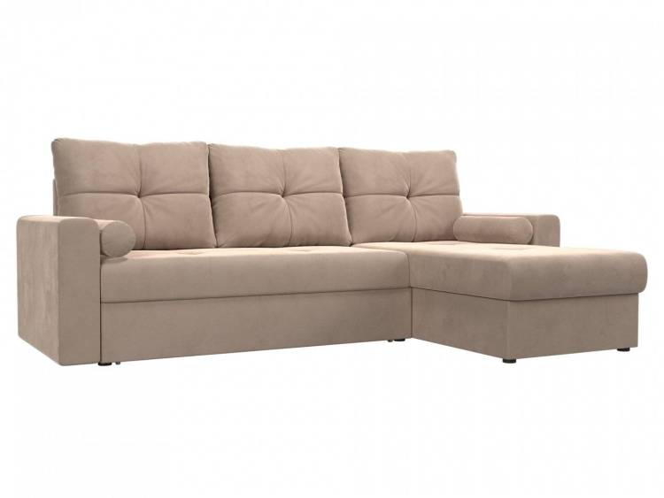 Диван угловой Лига диванов Верона 103120 Бежевый Правый
